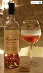 "Maccone" primitivo rosato igp 2015 - Angiuli