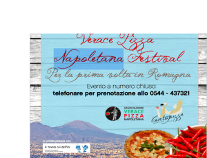 Festival della Verace Pizza Napoletana 1° edizione - Punta Marina (Ra)