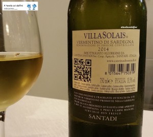 Vermentino di Sardegna Doc 2014 - Villasolaris