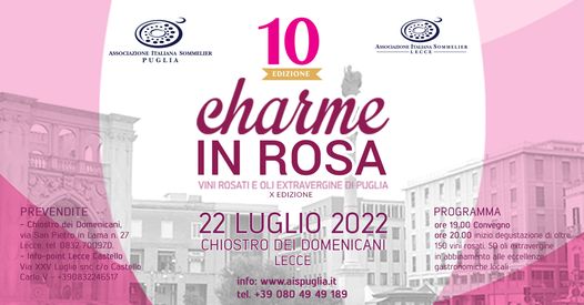 Charme in Rosa, decima edizione – Lecce