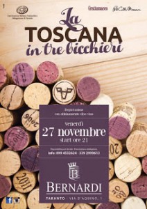 La Toscana in tre bicchieri - Taranto