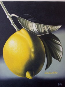 Limone - olio su tela (40x50)