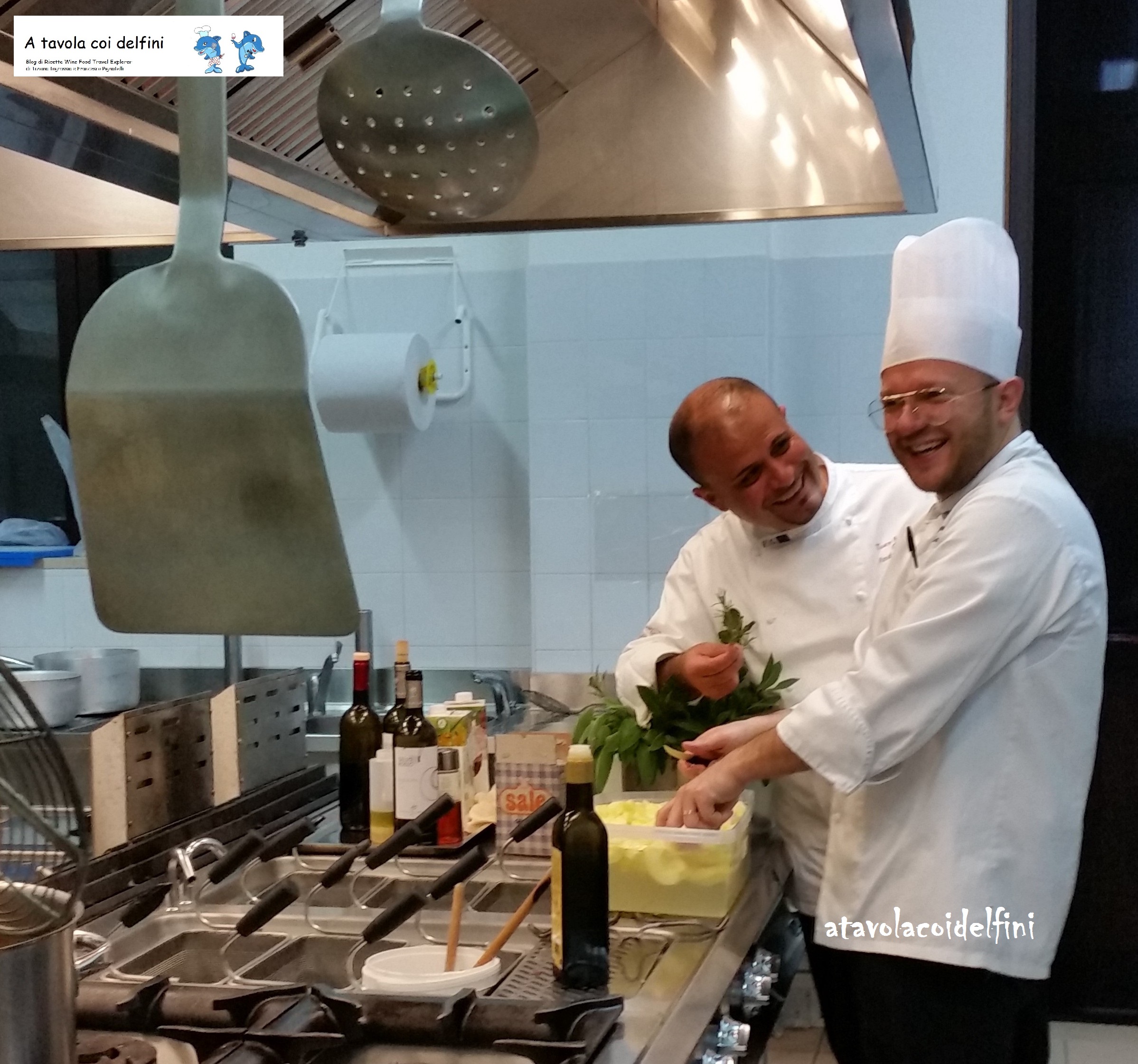 Chef Andrea Barone e Chef Giuseppe Pocchiari