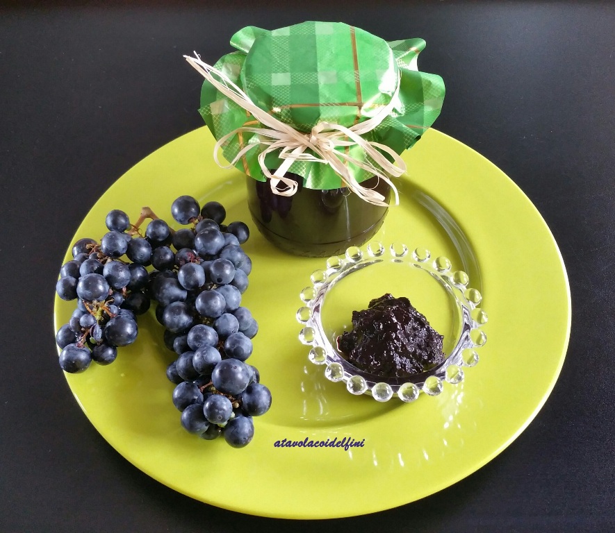 Confettura di uva primitivo di Manduria dolce naturale docg