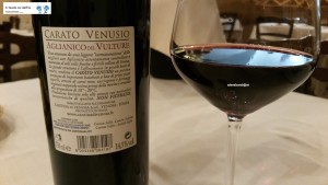 "Carato Venusio" Aglianico del Vulture Dop 2012 - Cantina di Venosa