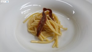 Spaghetti burro e alici