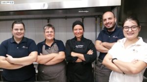 Cuoca Giulia Campanella e Brigata