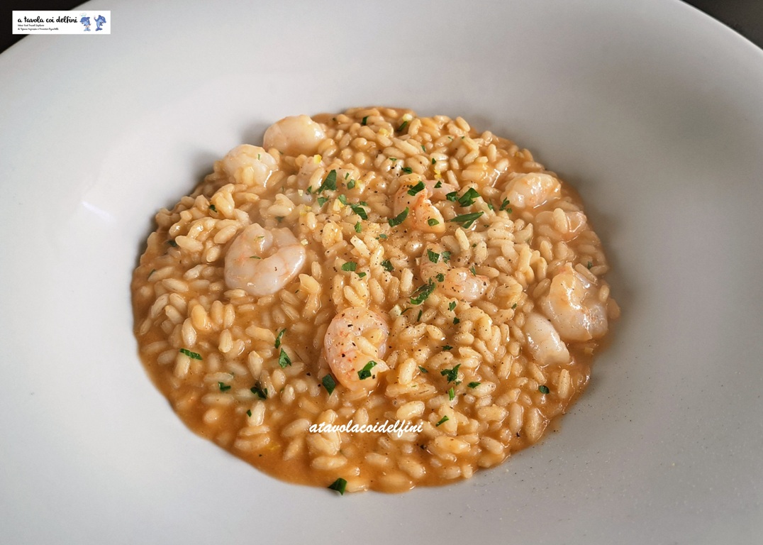 Risotto ai gamberi gobbetti